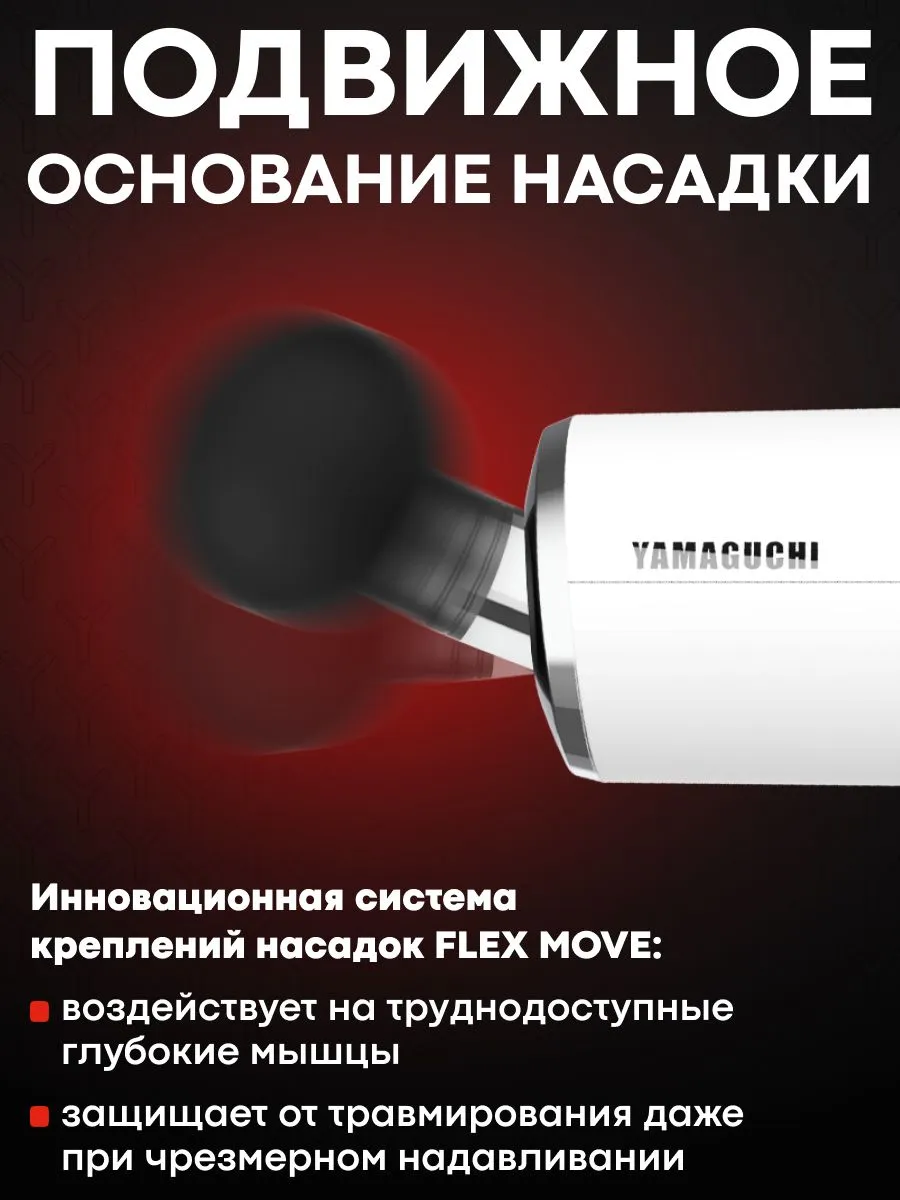 Подвижное основание насадки YAMAGUCHI Massage Gun PRO